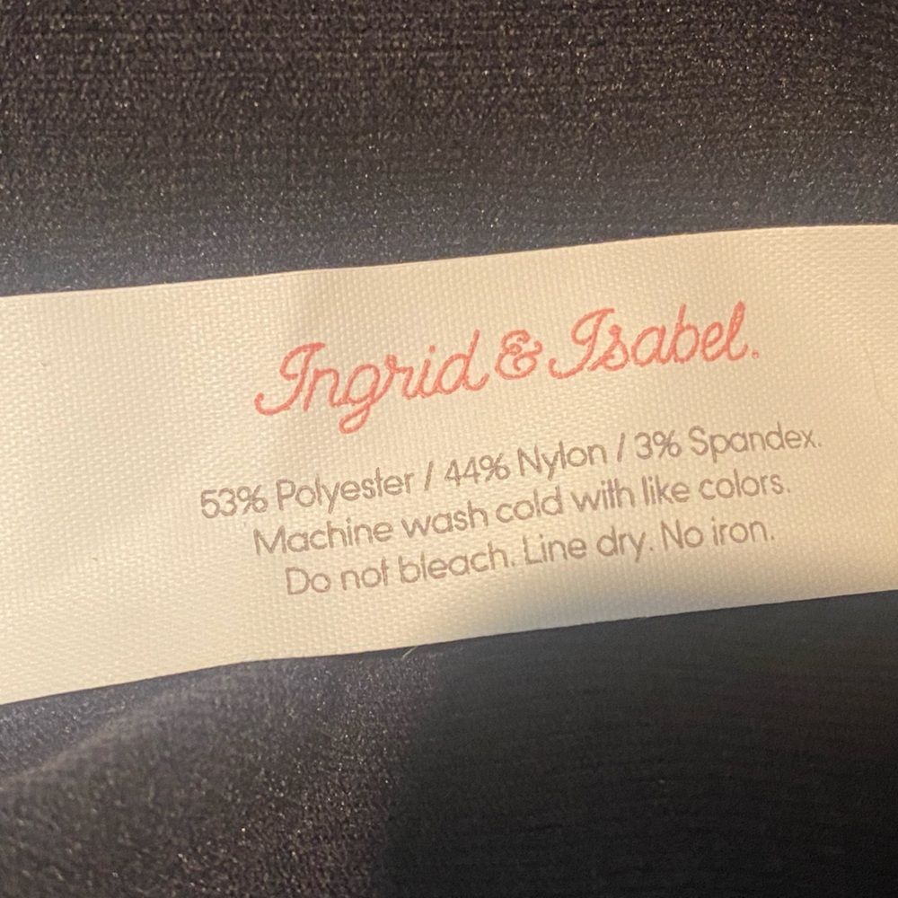 Women’s maternity pants | Ingrid & Isabel seamless active knee pants grey NWT M. - Picture 6 of 8